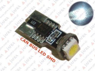 CAN BUS LED W5W T10 1 5050 SMD