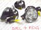 ŚWIATŁA LED DO JAZDY DZIENNEJ DRL + HALOGEN LED NISSAN QASHQAI / QASHQAI +2 2007 - 2015 - 7