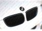 BMW E92 E93 LCI LIFT  GRILL CZARNY BLACK MAT NERKI - 6