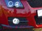 ŚWIATŁA LED DO JAZDY DZIENNEJ DRL + HALOGEN LED SUZUKI SPLASH 2008 - ... - 2