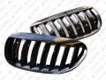 BMW E63 E64 GRILL BLACK CHROM NERKI CZARNY CHROM