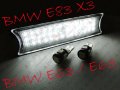 LED OŚWIETLENIE PODSUFITKI LAMPKI OEM + T10 W5W WNĘTRZE V BMW E63 E64 E83 X3