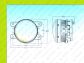 HALOGEN  PRZECIWMGIELNY FULL LED FOG - CITROEN C1 2005 - 2012 - 8