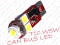 CAN BUS LED W5W T10 1W + 4 5050 SMD 9-32V